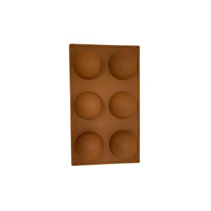 Molde de Silicona Media Esfera Grande