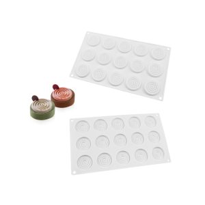 MOLDE SILICONA ESPIRAL