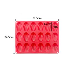 MOLDE SILICONA MADELEINE